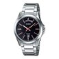 Casio MTP-1370D-1A2 Mineral glass Quartz movement Stainless