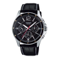 Casio Men Leather Watch MTP-1374L-1AV