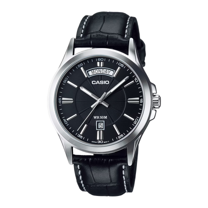 MTP-1381L-1AVDF Casio Wristwatch, Quartz Movement