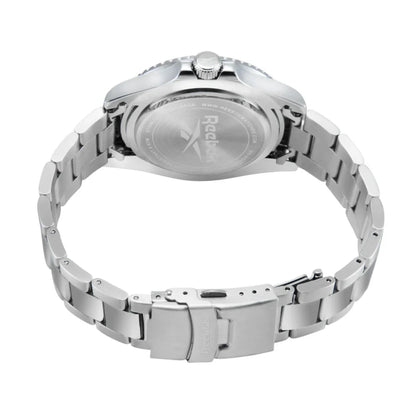 Reebok RV-HOM-G3-AGS1-BW Silver Steel Band Black Dial For Men