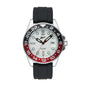 Reebok RV-HOM-G3-ARIB-WB Black Rubber Band White Dial For Men