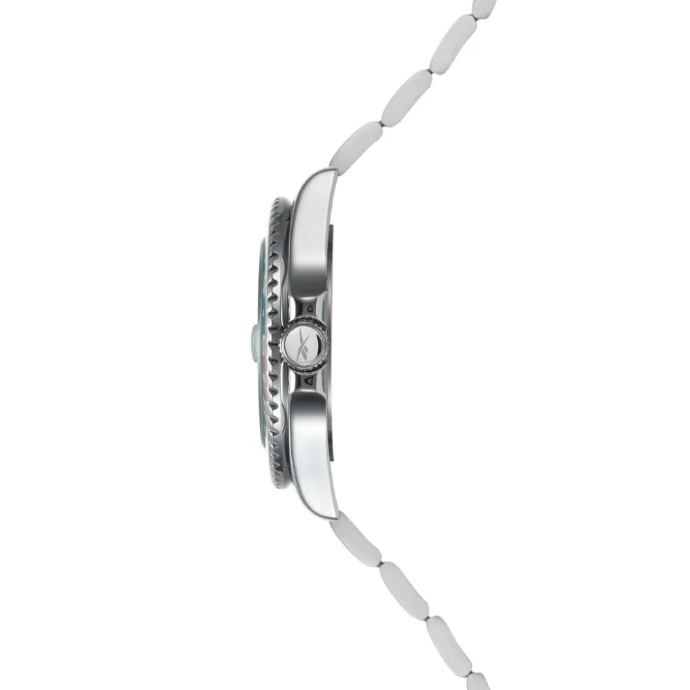 Reebok RV-HOM-G3-ARS1-NW Silver Steel Band Blue Dial For Men