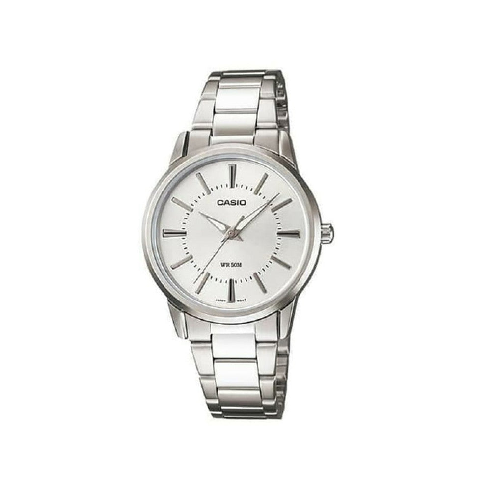 Casio LTP-1303D-7AVDF Stainless Steel Silver Watch, Women Watches