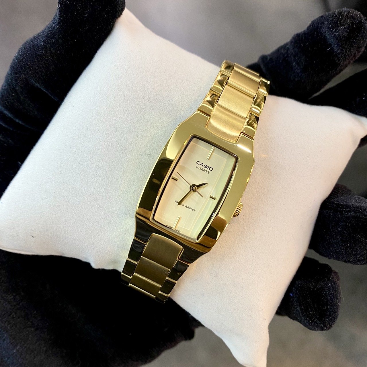 Casio LTP-1165N-9CRDF Stainless Steel Gold Watch, Women Watches