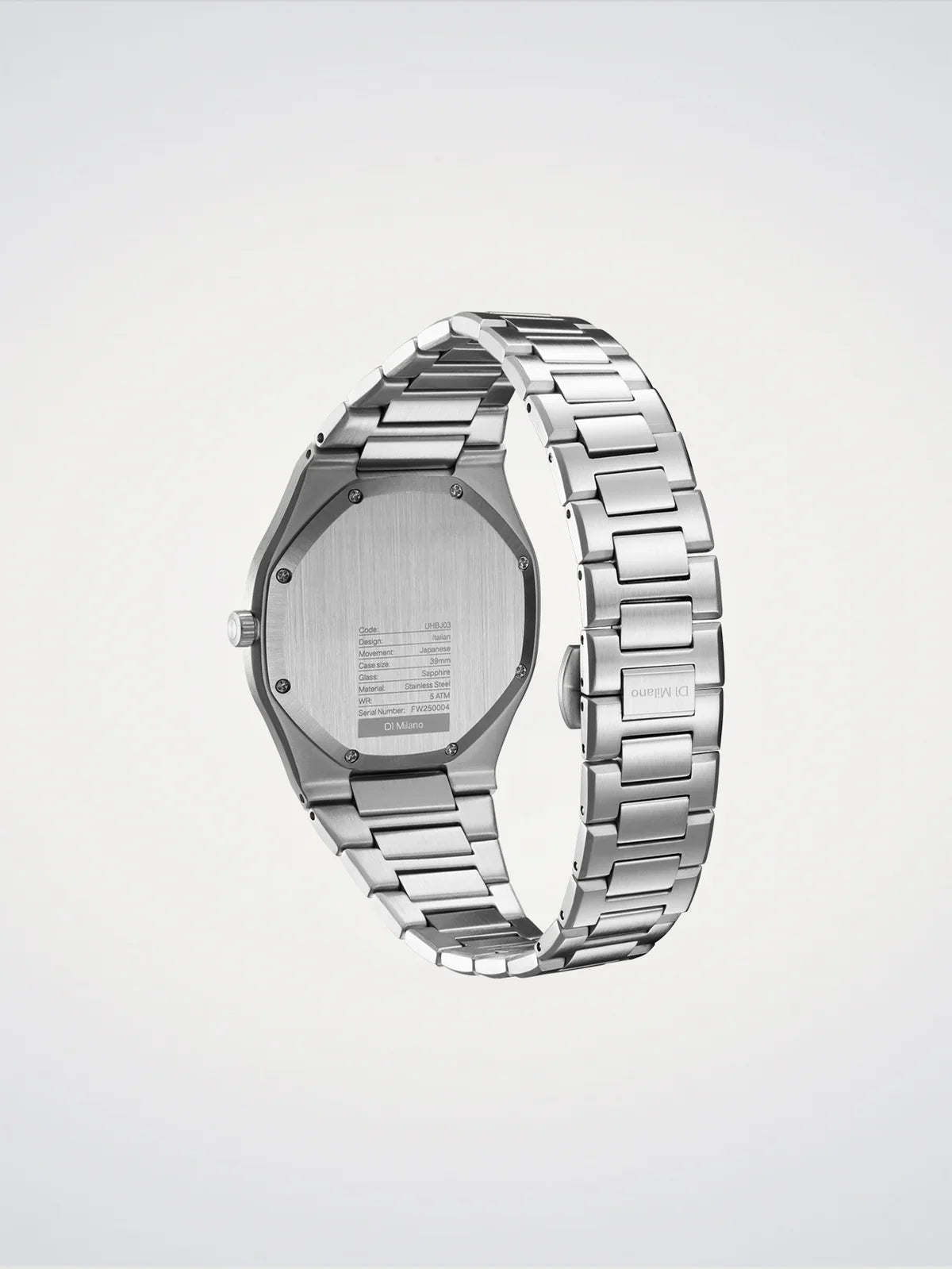 D1 MILANO D1-UHBJ03 SILVER STEEL BAND BLUE DIAL FOR MEN