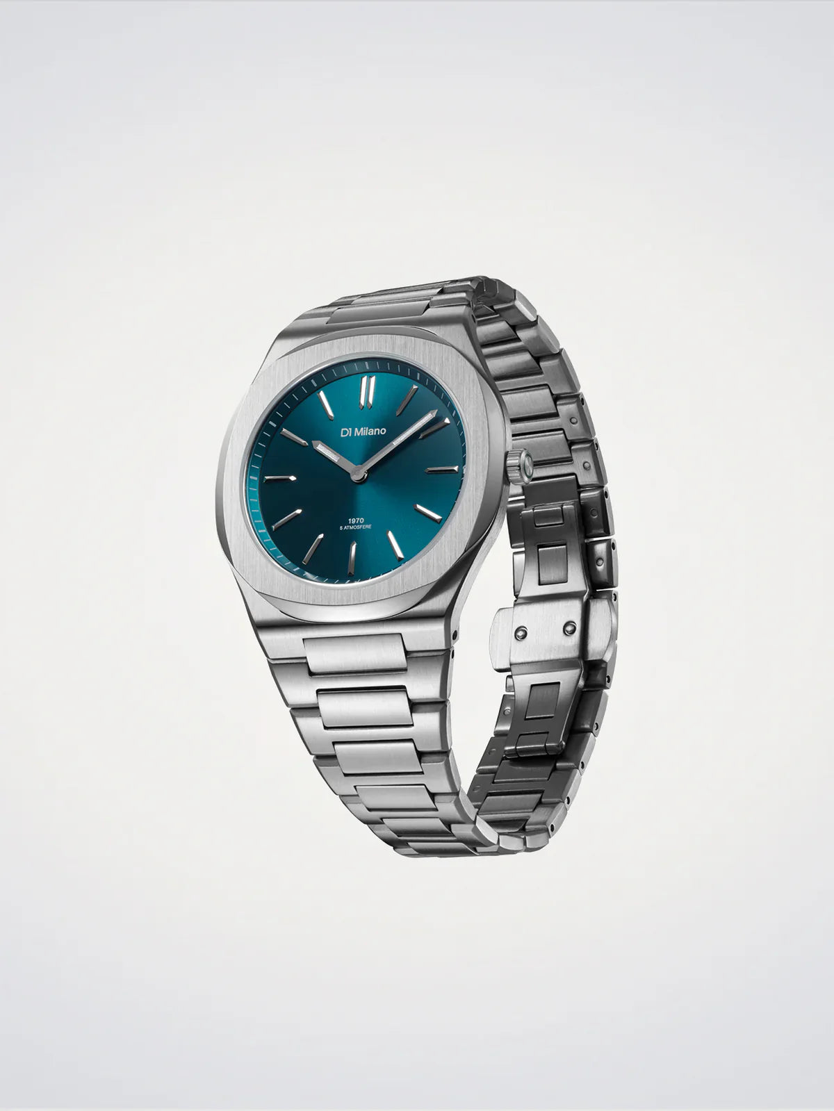 D1 MILANO D1-UHBJ03 SILVER STEEL BAND BLUE DIAL FOR MEN