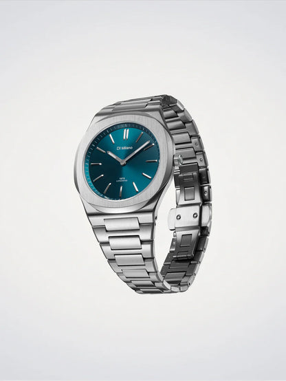 D1 MILANO D1-UHBJ03 SILVER STEEL BAND BLUE DIAL FOR MEN
