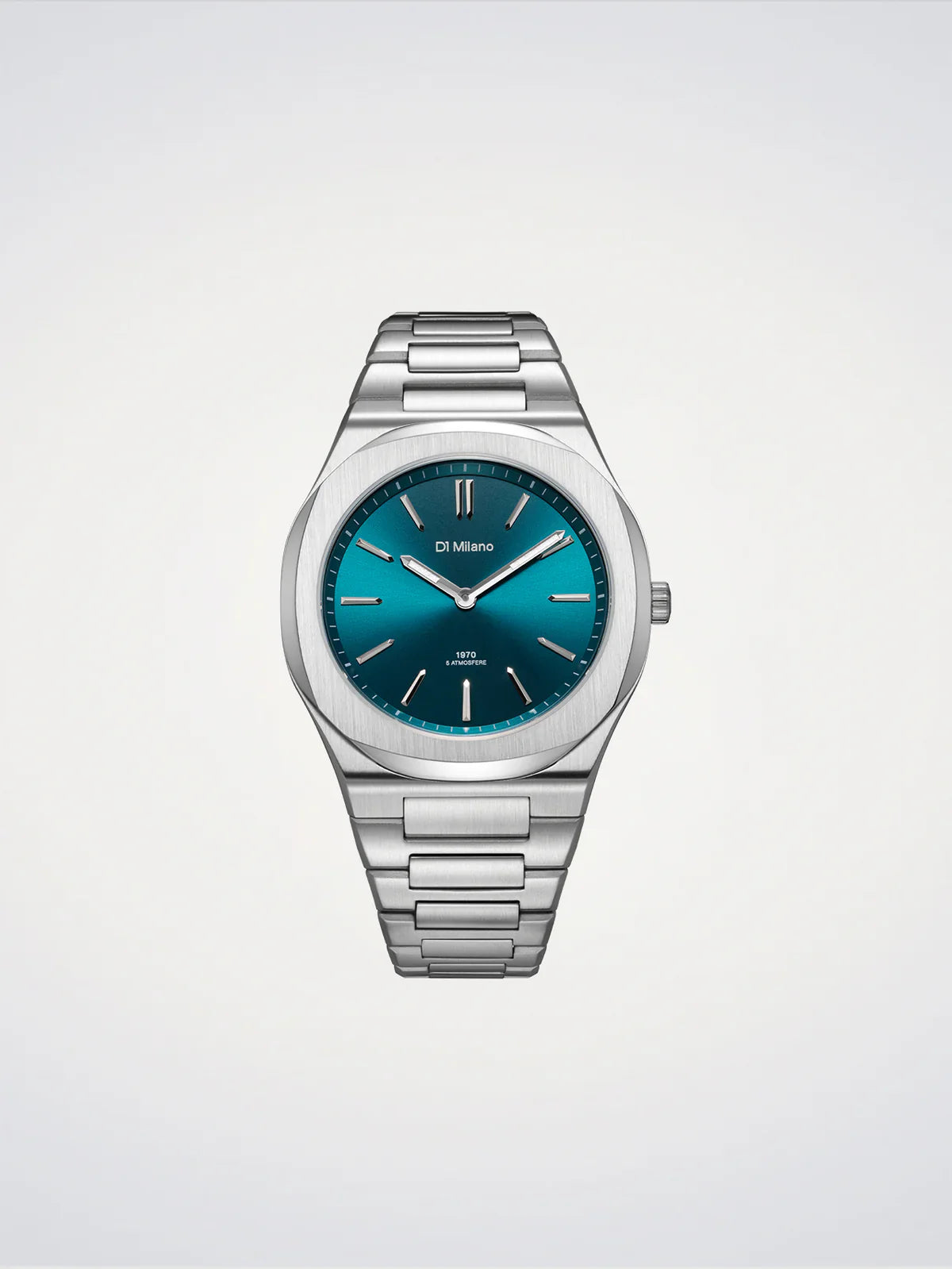 D1 MILANO D1-UHBJ03 SILVER STEEL BAND BLUE DIAL FOR MEN