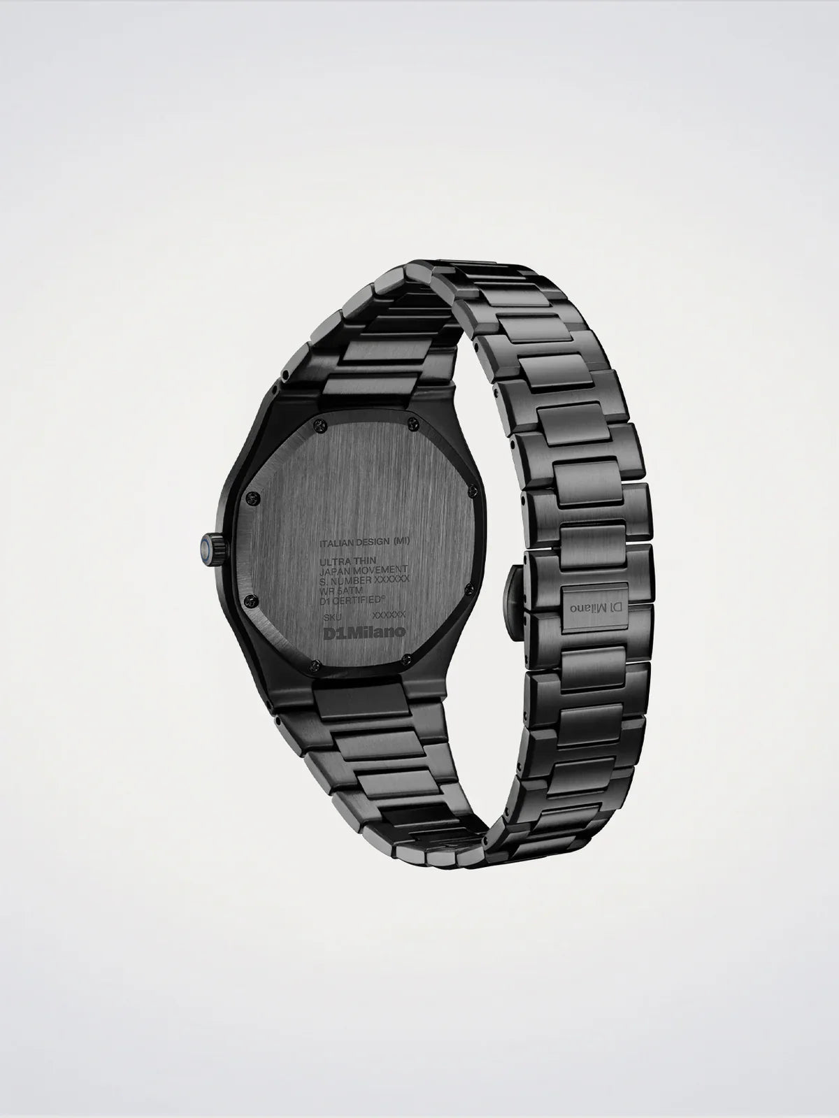 D1 MILANO D1-UHBJ08 GREY STEEL BAND GREY DIAL FOR MEN