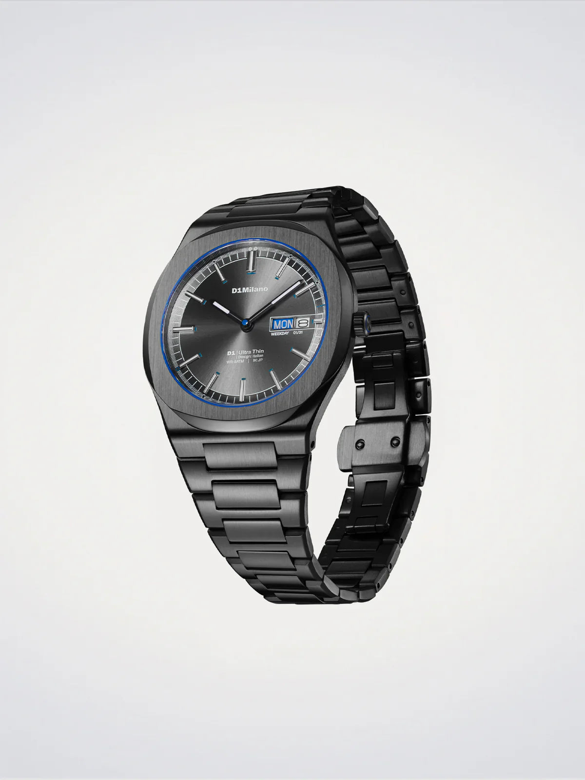D1 MILANO D1-UHBJ08 GREY STEEL BAND GREY DIAL FOR MEN