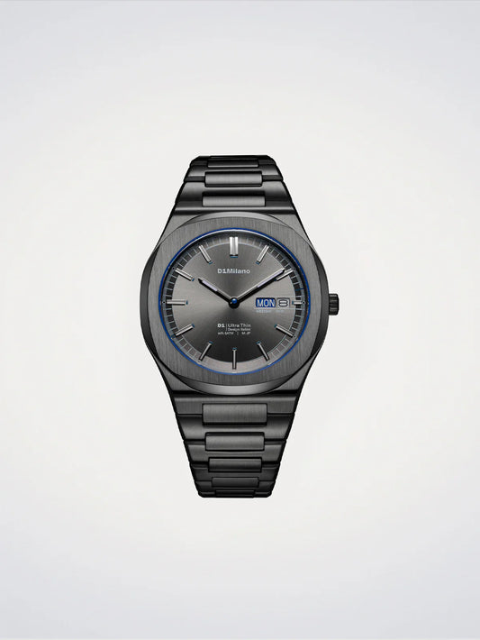 D1 MILANO D1-UHBJ08 GREY STEEL BAND GREY DIAL FOR MEN
