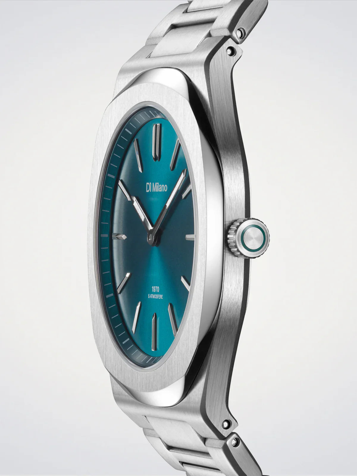 D1 MILANO D1-UHBJ03 SILVER STEEL BAND BLUE DIAL FOR MEN