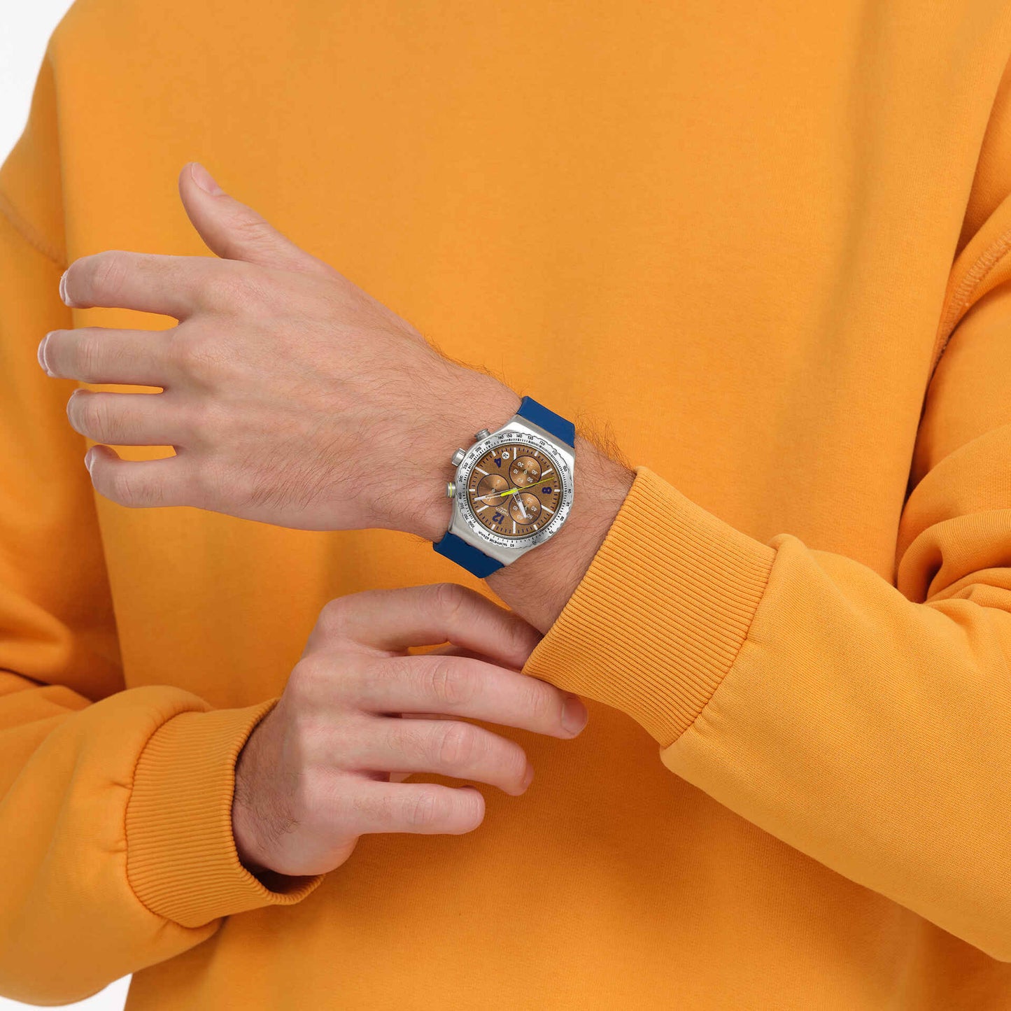 SWATCH SIDEREAL GLOW YVS534 MEN WATCH