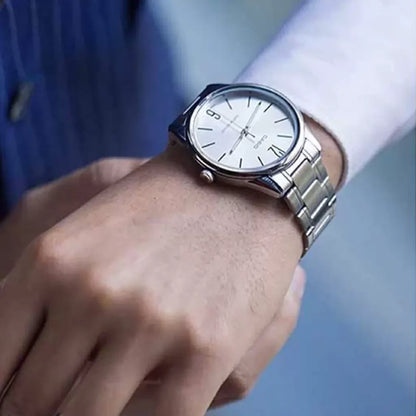 Casio MTP-V005D-7B Silver Stainless Watch for Men