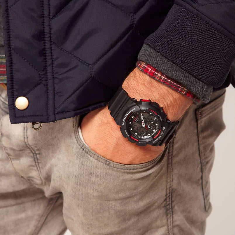 G-SHOCK GA-100-1A4 MEN WATCH