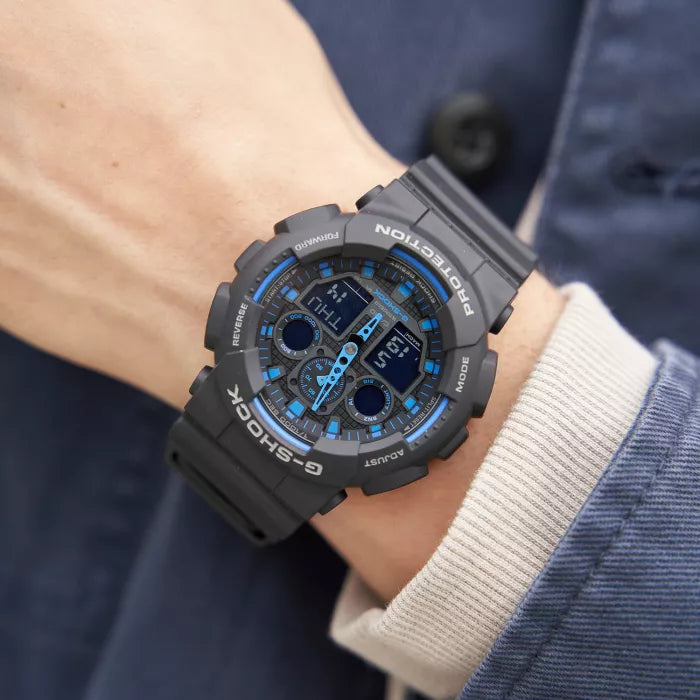 G-SHOCK GA-100-1A2 MEN WATCH