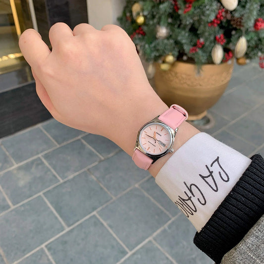 CASIO Quartz Waterproof White Analog LTP-V006L-4B