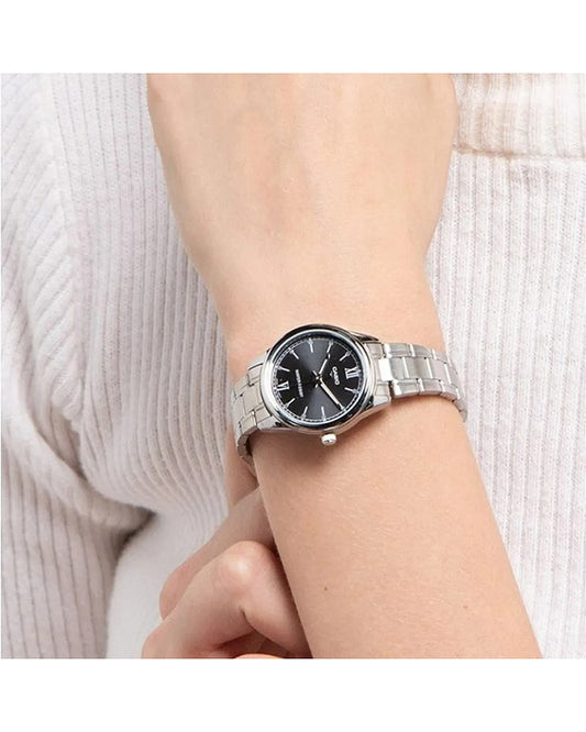 CASIO LTP-V005D-1B2 WOMEN WATCH