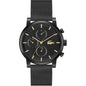 LACOSTE 2011485 BLACK STEEL BAND BLACK DIAL FOR MEN
