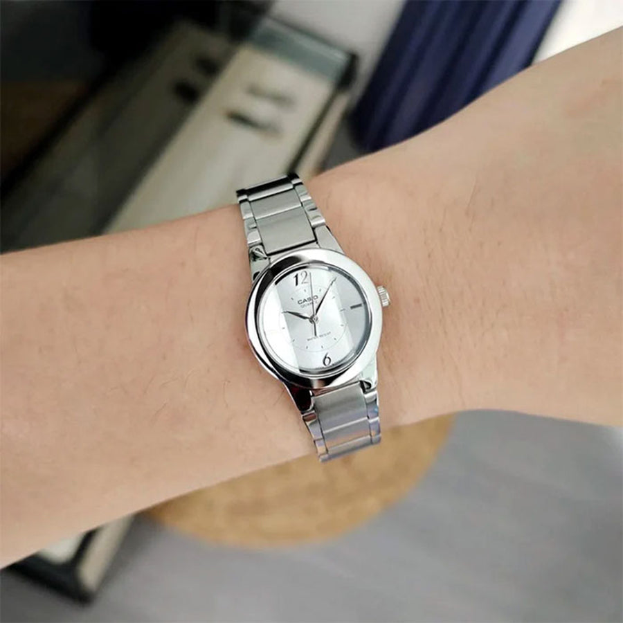 Casio LTP-1230D-7CDF (SH35) Stainless Steel, Women Watch