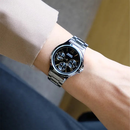 Casio LTP-V300D-1A2 Stainless Steel, Women Watches