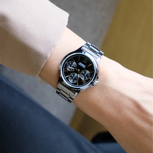 Casio LTP-V300D-1A2 Stainless Steel, Women Watches