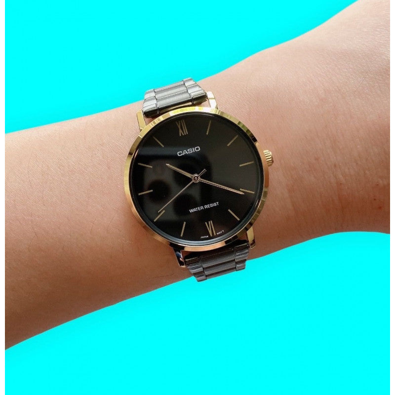 CASIO LTP-VT01GB-1B WOMEN WATCH 