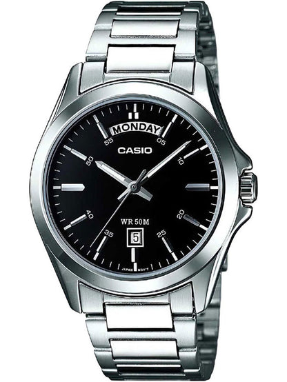 Casio Classic Silver Watch MTP1370D-1A1