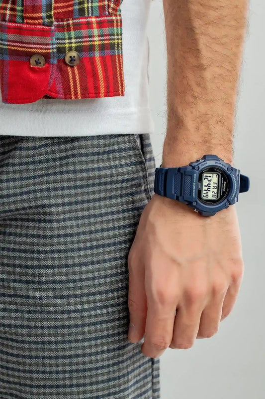 Casio W-219H-2A For Men Digital Watch