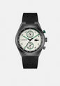 LACOSTE 2011498 BLACK RUBBER BAND SILVER DIAL FOR MEN