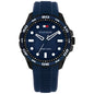 TOMMY HILFIGER 1792265 NAVY BLUE RUBBER BAND BLACK DIAL FOR MEN