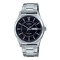 Casio Wristwatch Men's Mtp-V006D-1c Black Vintage Steel