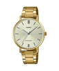Casio LTP-VT01G-9B Chain Strap Woman Watch