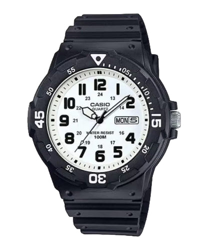 Casio Men's Black and White MRW-200H-7BV