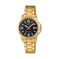 Casio LTP-V004G-1B Gold Stainless Watch for Women