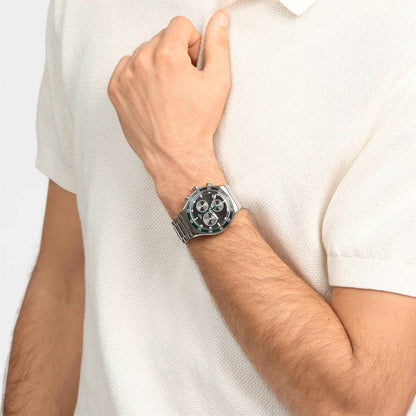 Swatch Men Watch DARK GREEN IRONY YVS506G