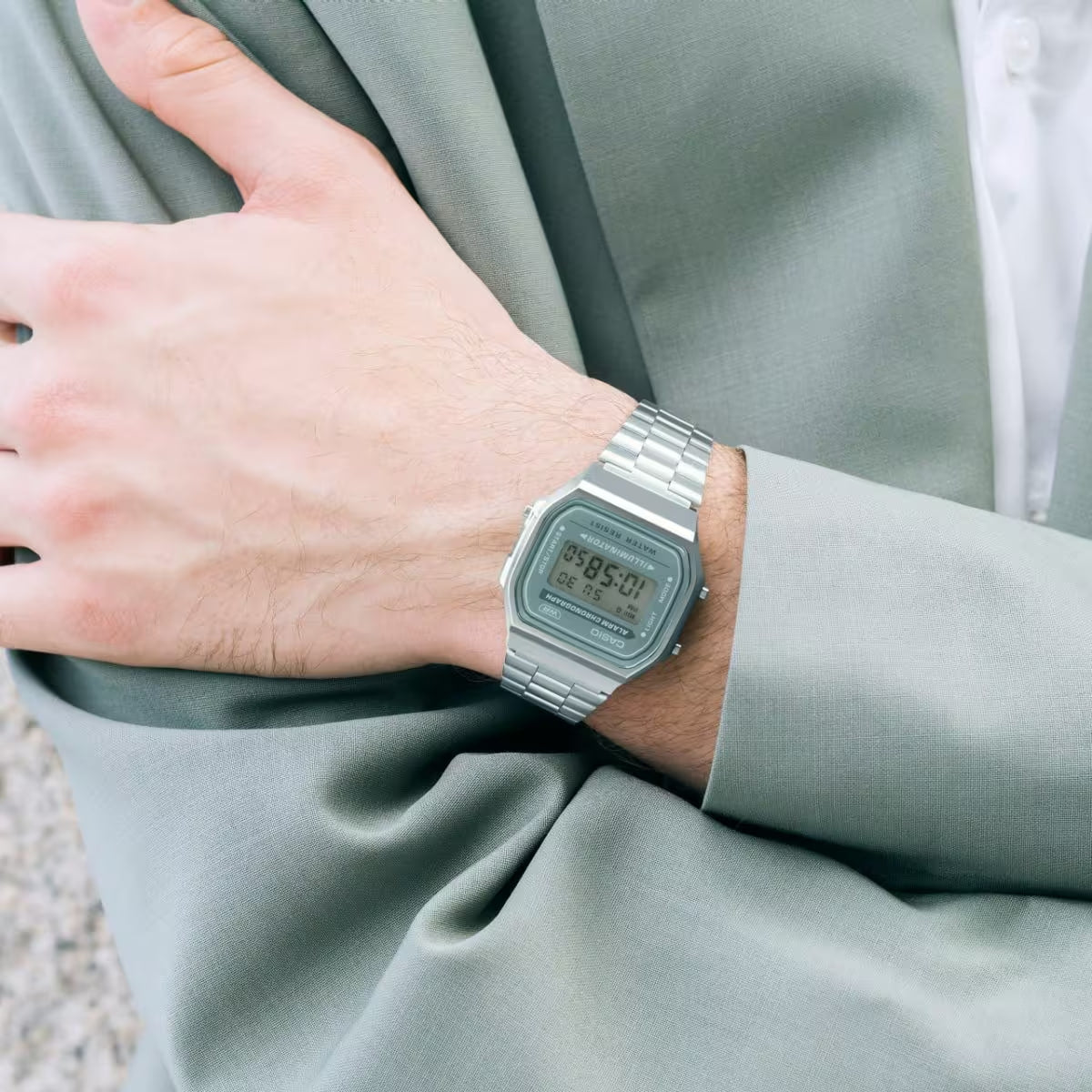 CASIO A168WA-3A MEN WATCH