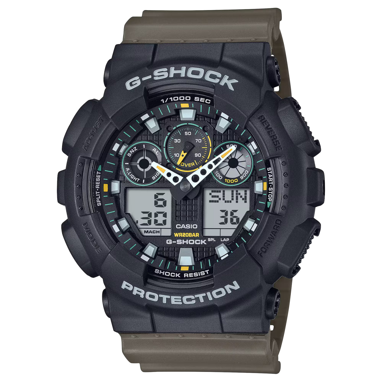 G-SHOCK GA-100TU-1A3 MEN WATCH