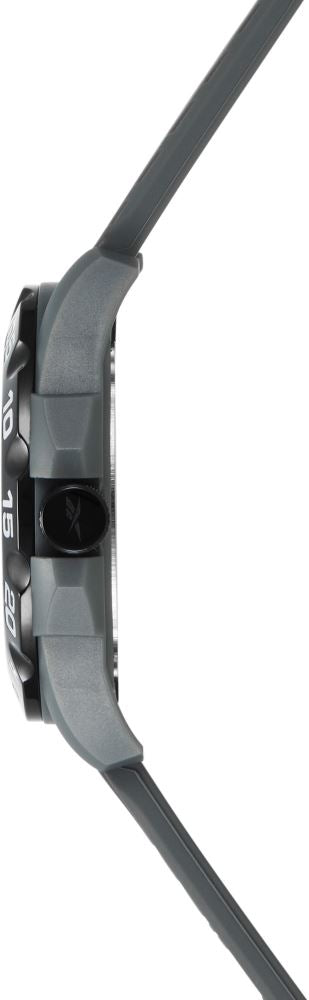 Reebok RV-EMB-G3-PAIA-AW Grey Rubber Band Grey Dial For Men