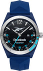 Reebok RV-LGA-G3-PNIN-A1 Blue Rubber Band Black Dial For Men