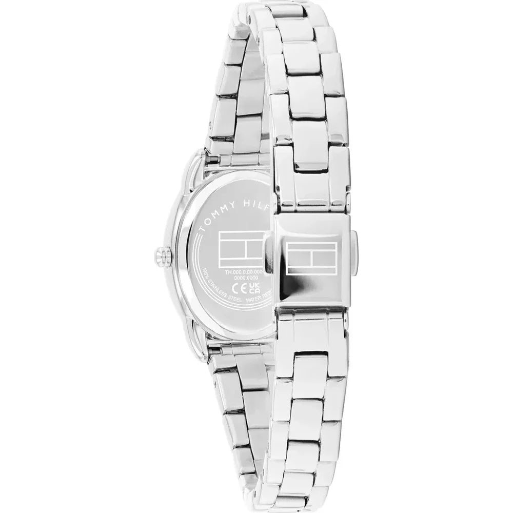 TOMMY HILFIGER 1782874 SILVER STEEL BAND WHITE DIAL FOR WOMEN